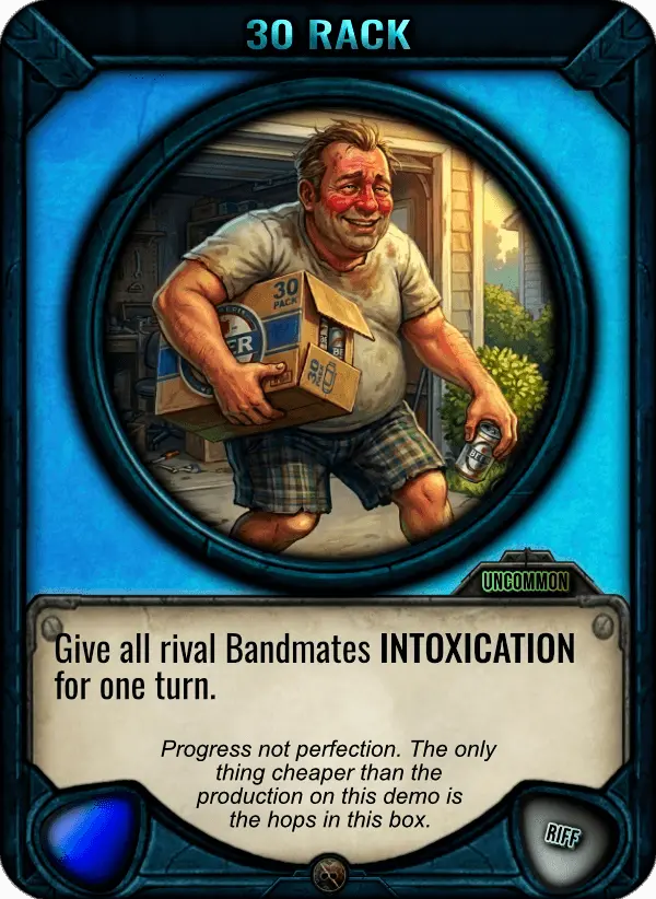 30 Rack Card