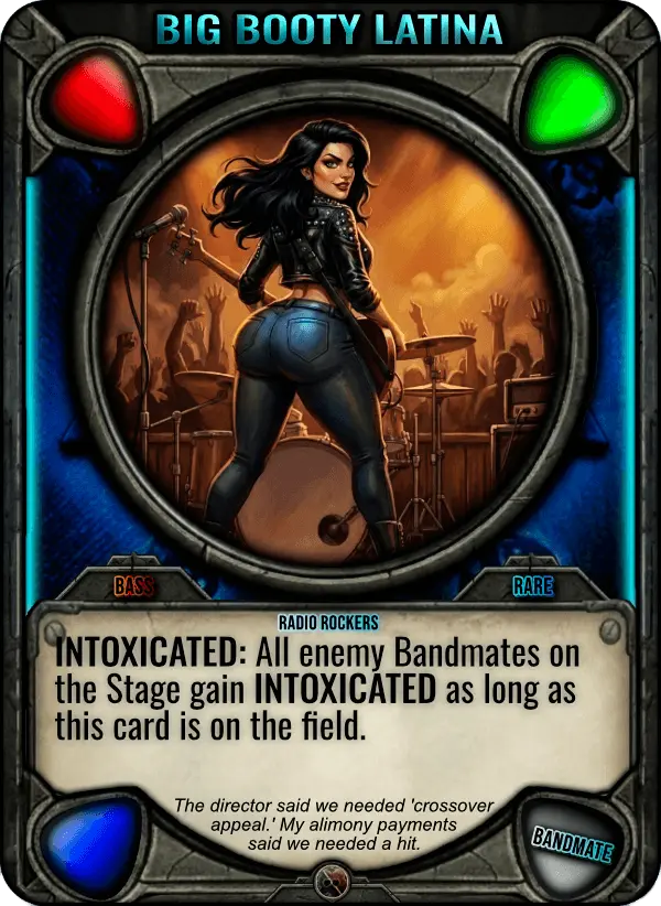 Big Booty Latina Card