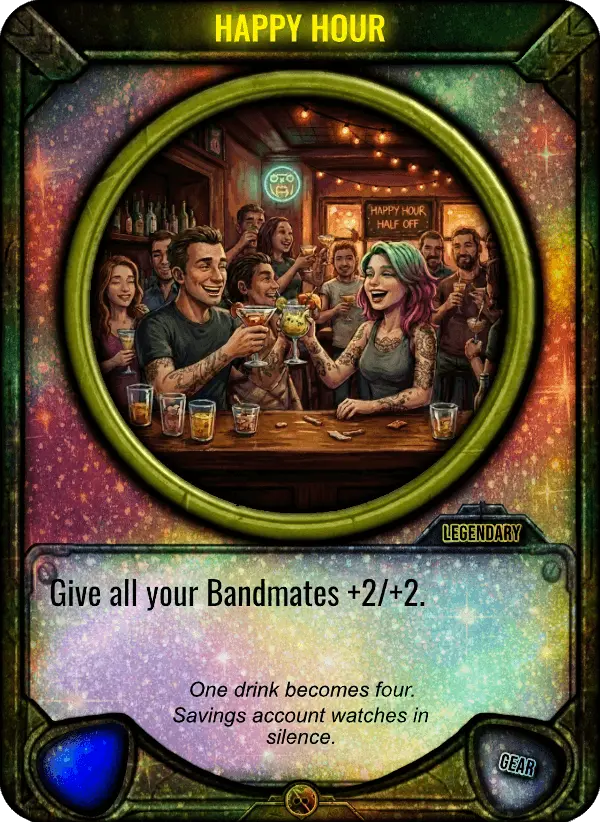 Happy Hour Card