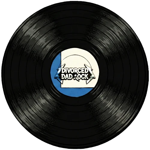 Spinning vinyl record representing hidden tracks